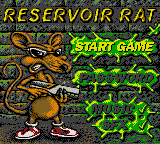 Reservoir Rat (Europe) (En,Fr,De,Es,It) Title Screen